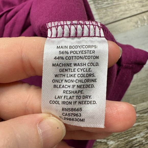 Womens Leith Nordstrom dress purple/magenta sleeveless short - Picture 7 of 8